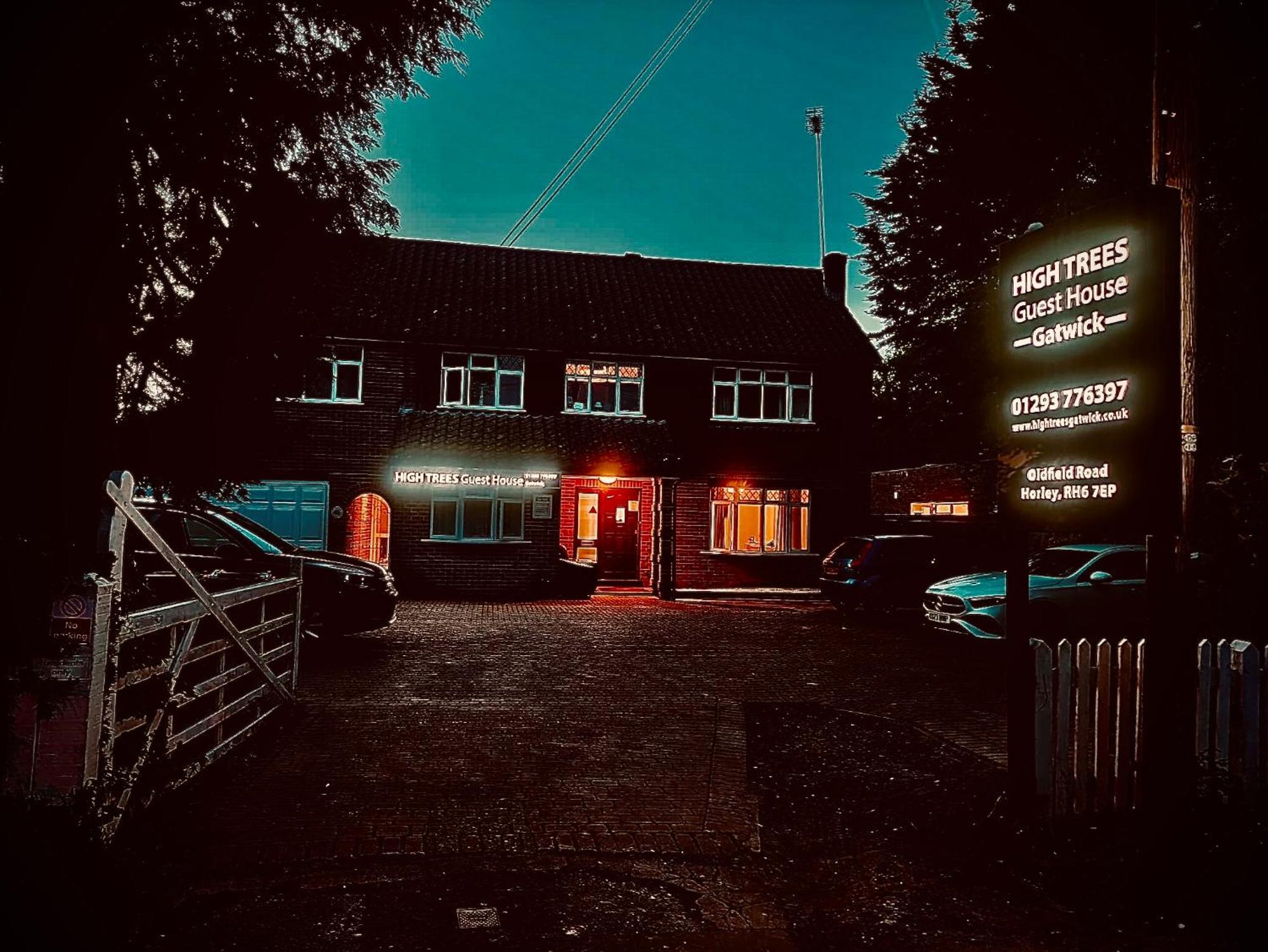 High Trees Guest House Gatwick Horley Bagian luar foto
